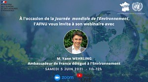 Webinaire Journée mondiale de l’Environnement