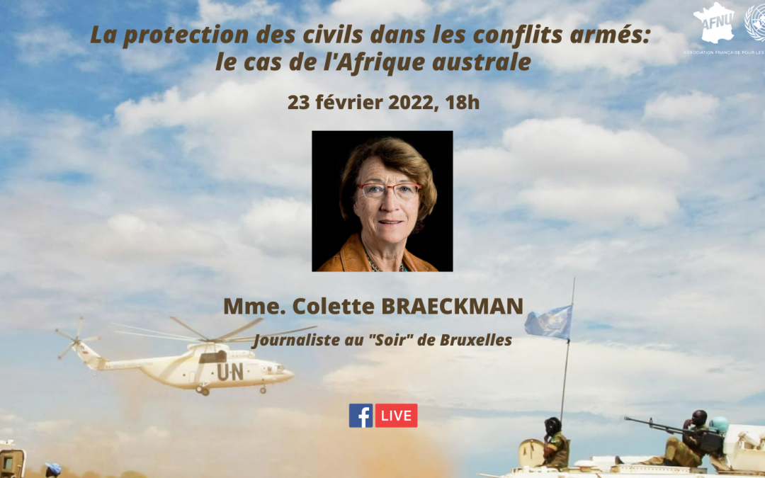 Conférence avec Mme. Colette BRAECKMAN sur l’Afrique centrale