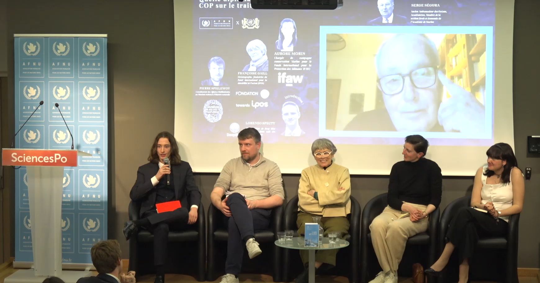 Table-ronde « Sciences et Océan » à Sciences Po Reims