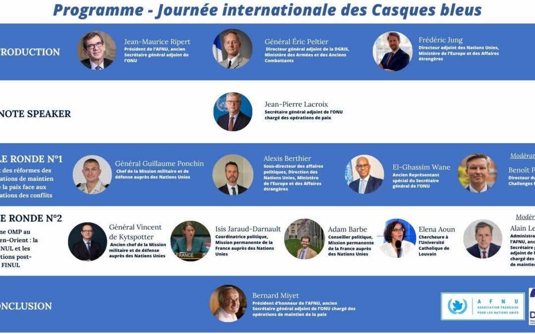 Journée internationale des Casques bleus 2026