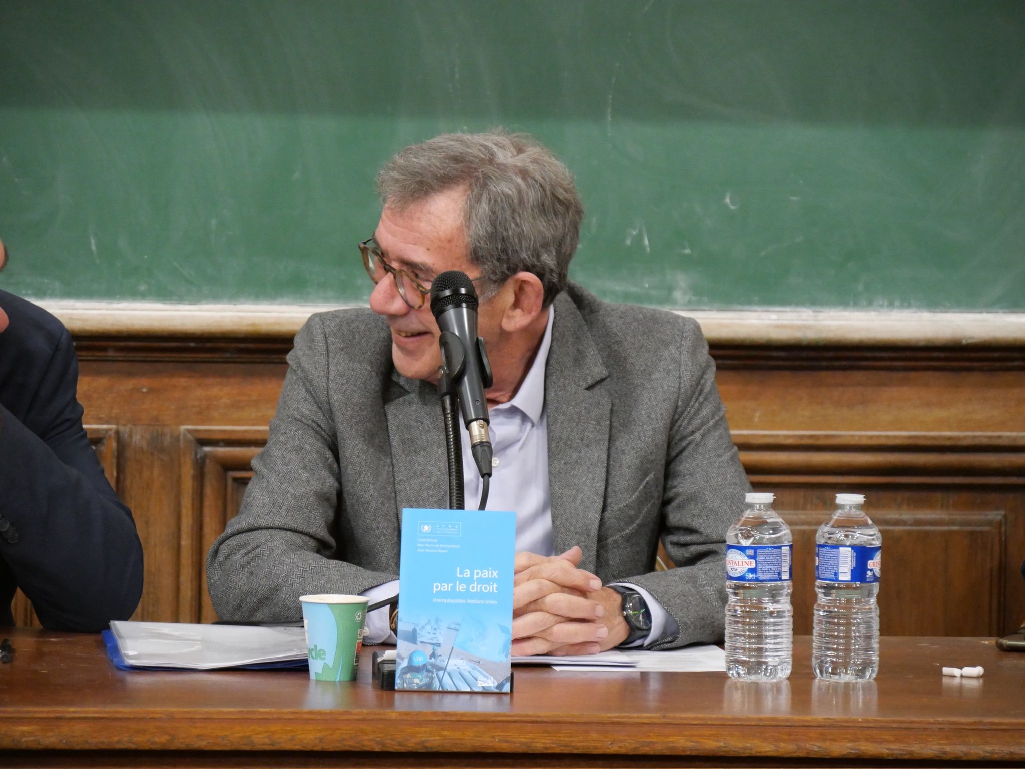 Intervention de Jean-Maurice Ripert pour la Journée de la diplomatie à la Sorbonne