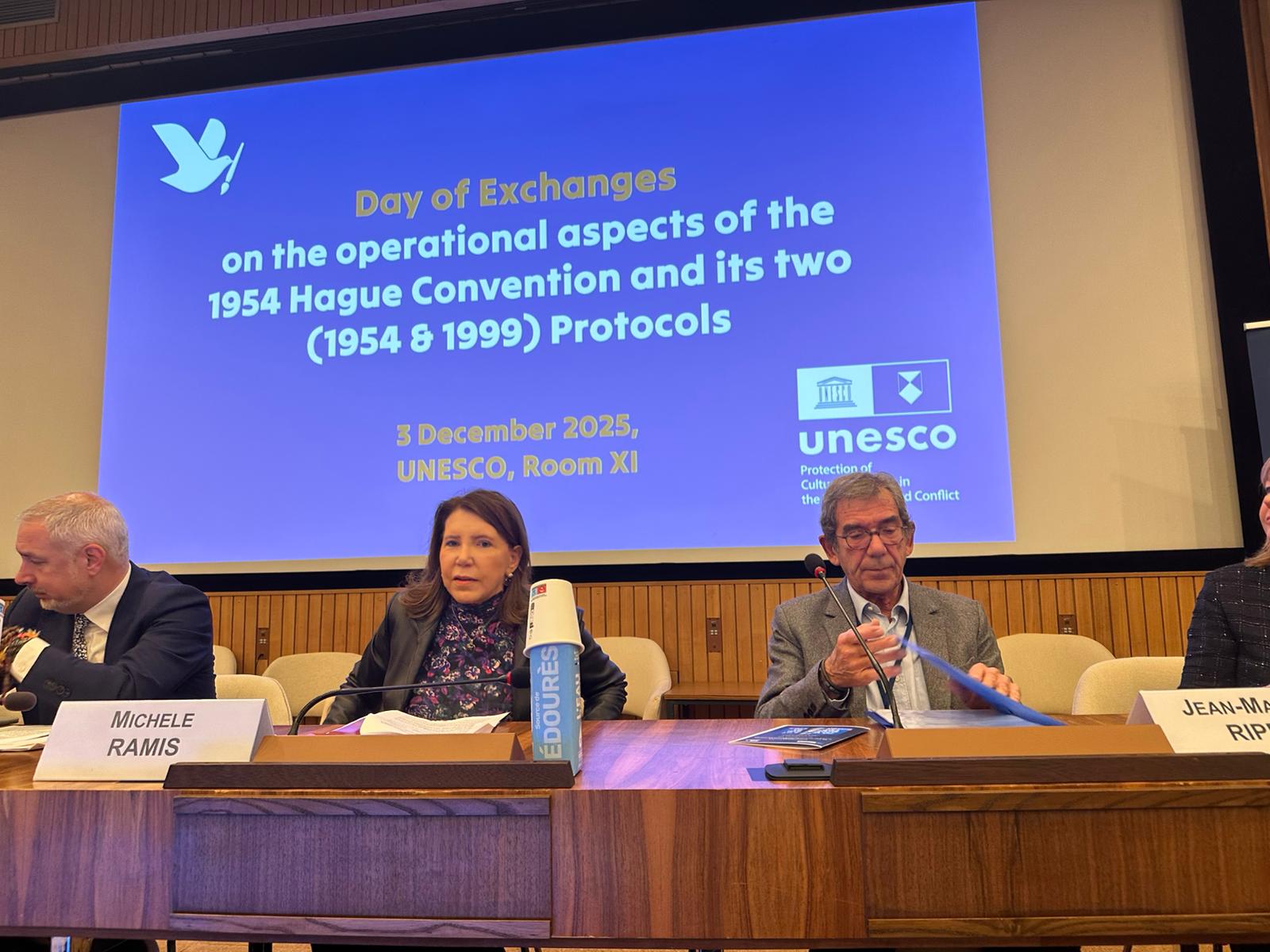 Intervention du Président de l’AFNU, Jean-Maurice Ripert, à l’UNESCO