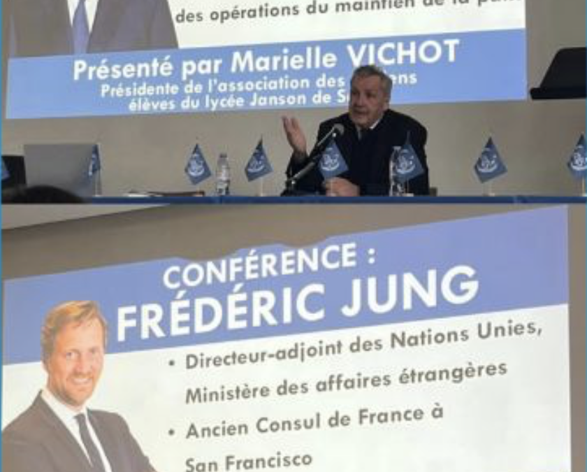 Ouverture du MUN de Janson de Sailly par Monsieur l&rsquo;Ambassadeur Alain Le Roy