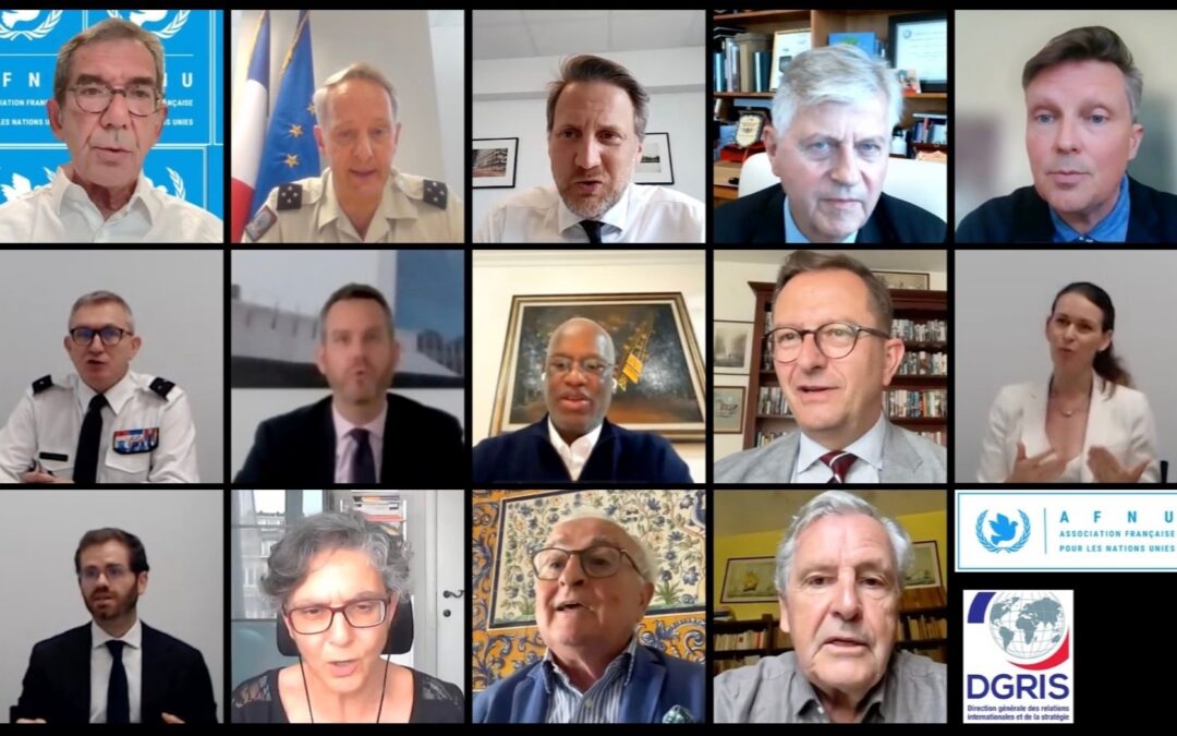 Webinaire AFNU pour la Journée internationale des Casques bleus