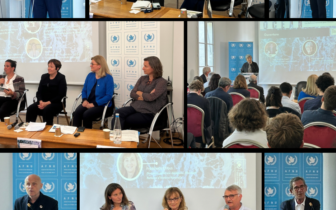 Colloque AFNU sur l&rsquo;Océan : « L&rsquo;an 1 de la protection de la haute mer. Les Nations s&rsquo;unissent pour l&rsquo;Océan »