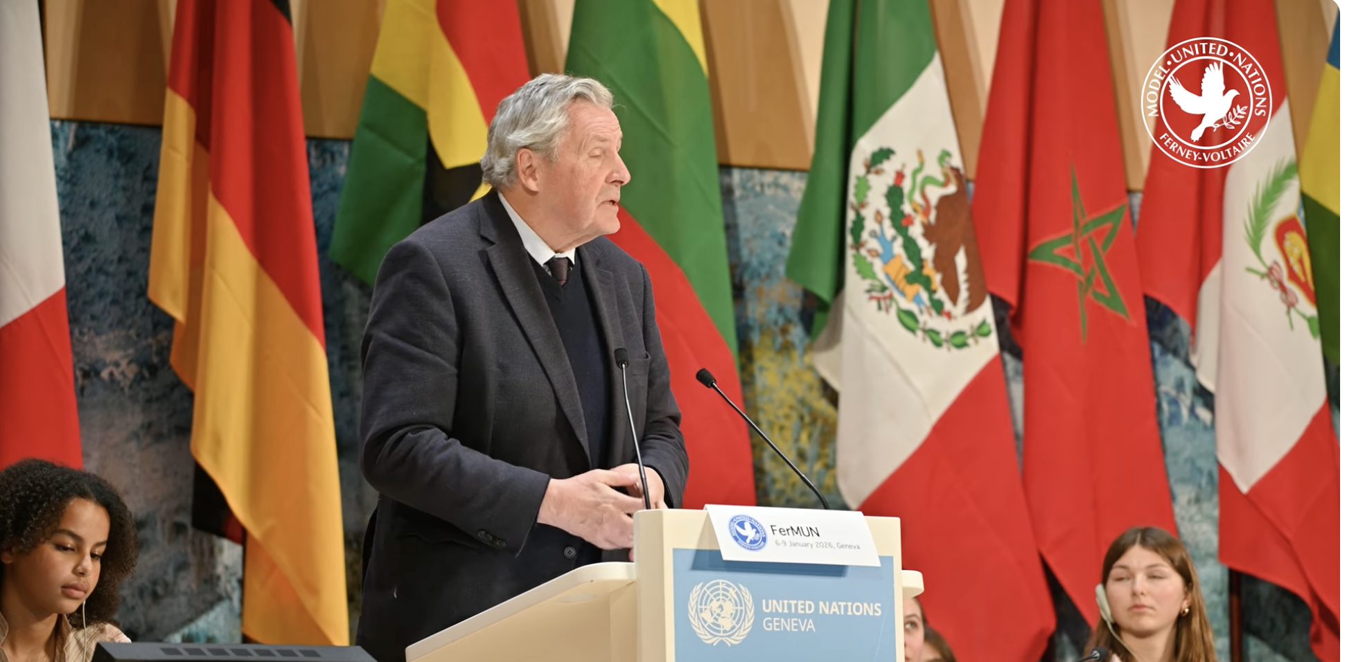 Ouverture du FerMUN 2026 par Monsieur l’Ambassadeur Alain Le Roy