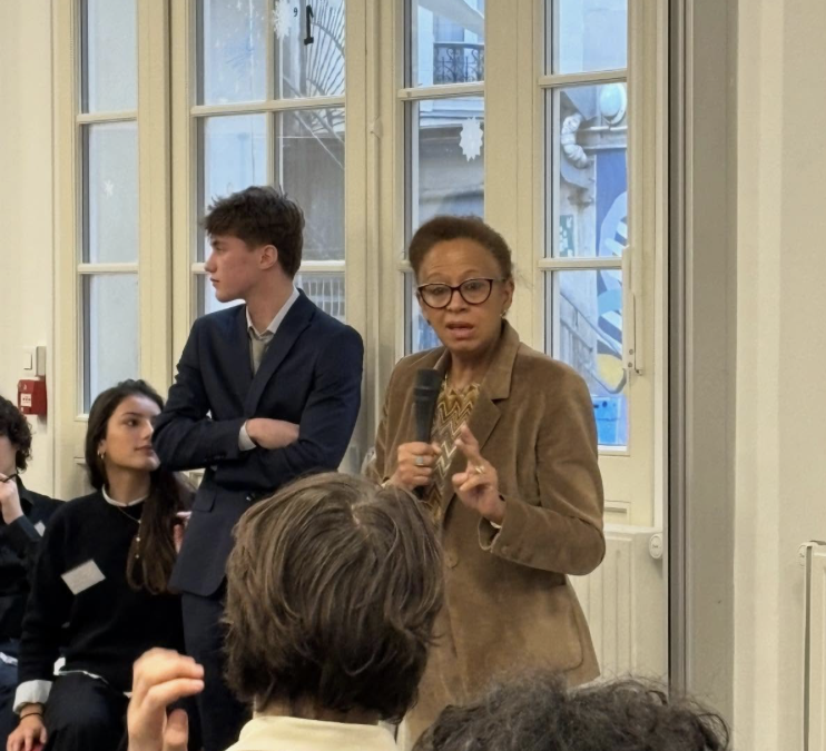 Intervention de Mme Sandra Coulibaly Leroy au MUN du lycée Rocroy Saint-Vincent de Paul