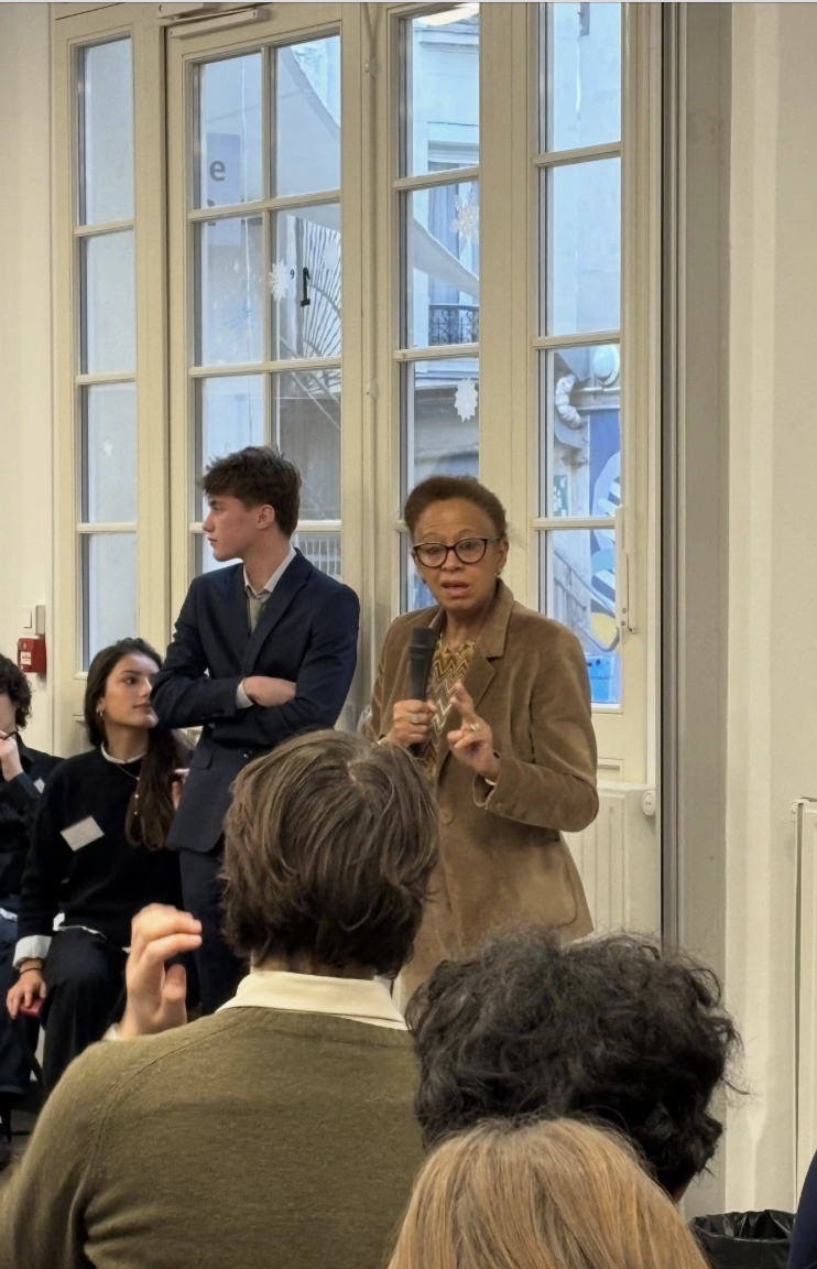 Intervention de Mme Sandra Coulibaly Leroy au MUN du lycée Rocroy Saint-Vincent de Paul