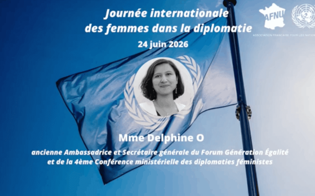 Delphine O pour la Journée internationale des femmes dans la diplomatie