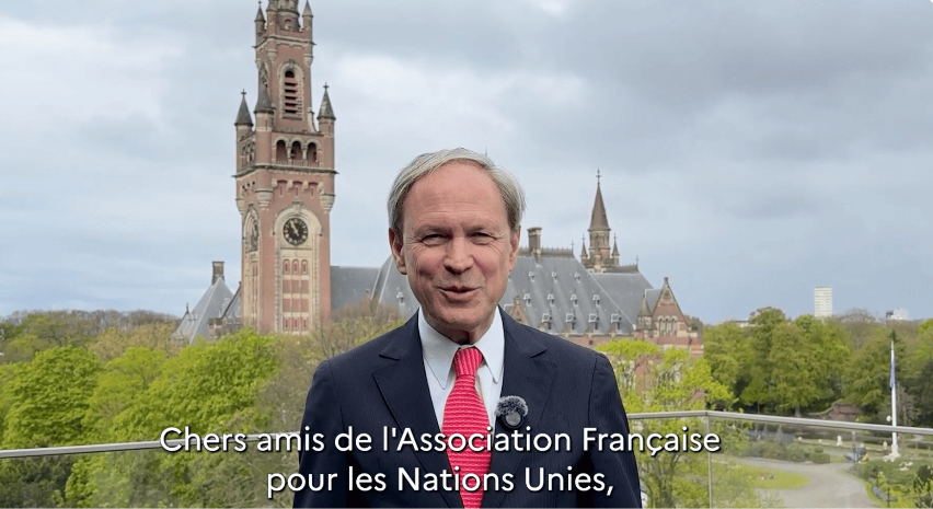 François ALABRUNE pour la Journée internationale du multilatéralisme et de la diplomatie au service de la paix