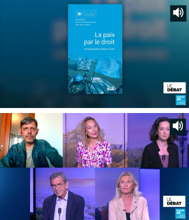 Livre de l’AFNU sur France 24